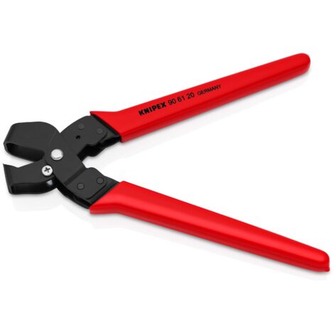 KNIPEX 90 61 20 EAN Pince emporte-pièces avec gaines en plastique brunie 250 mm