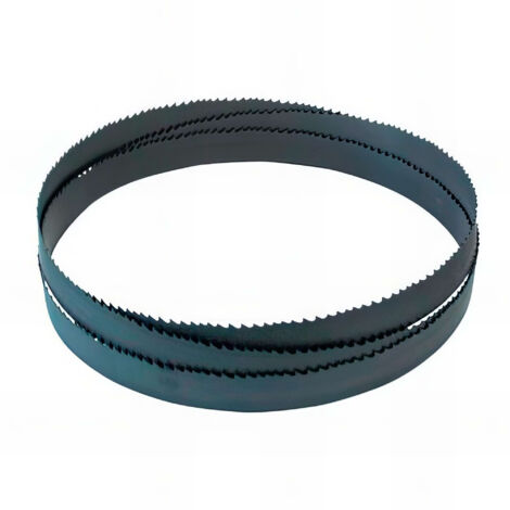 Sidamo – Lame bimetal M42 pour scie à ruban – Longueur 2480 mm – Largeur 27 mm – Épaisseur 0.9 mm – Pas 10/14 dents pour bois dur
