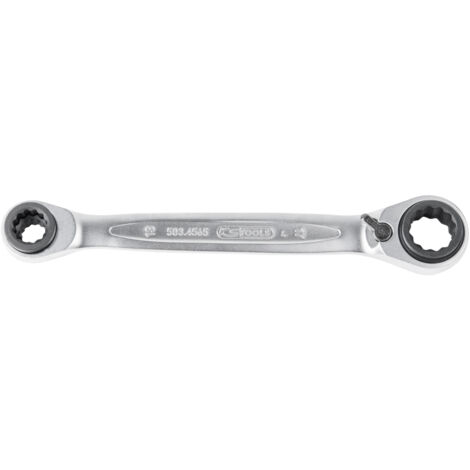 Clé à Cliquet Réversible 17 Mm KS TOOLS GEARplus® - Acier Au Chrome Vanadium