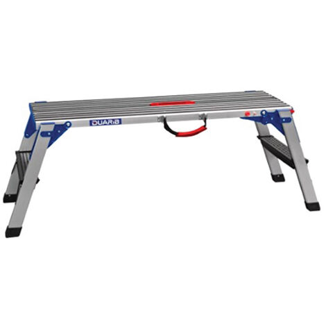 Matisère – Plateforme échafaudage 2.50m – Grande plateforme antidérapante 120 x 42 cm – Assemblage rapide sans outils – 652700