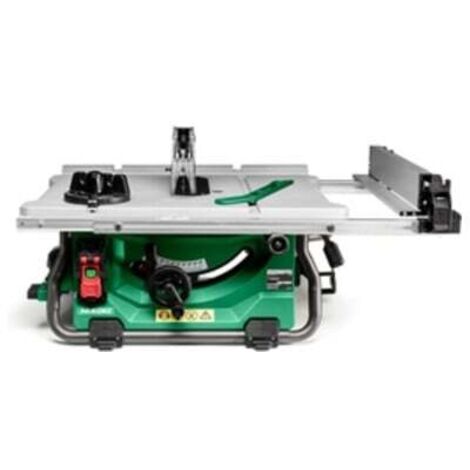 Hikoki – Scie circulaire sur table MultiVolt 36V Ø255 mm – Moteur sans balais – Profondeur de coupe 100 mm – Pour bois dur et béton armé (1/5)