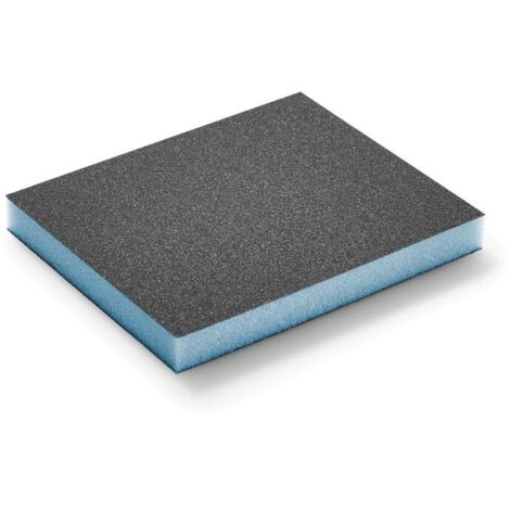 Festool – Lot de 6 éponges de ponçage Granat 98x120x13 P120 – Grain 120 pour laques et peintures – 201113