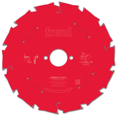 FREUD Lame de scie circulaire - Bois de construction - 235 mm - 2.2 mm - 30 mm - 20 dents (1/2)