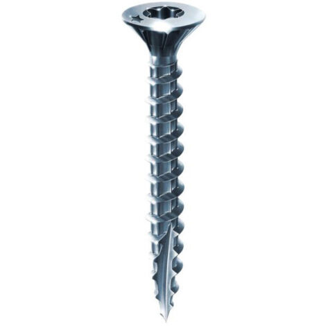 Vis Rocket Acier Inox A2 Tête Fraisée Etoile Filetage Partiel 6x100 /60 - Boîte De 50 (1/6)