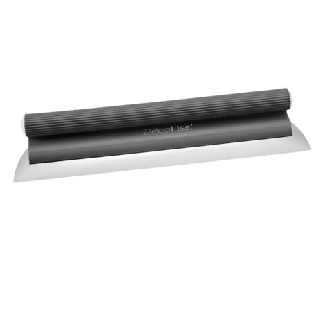 L'Outil Parfait – Lame à enduire souple 65 cm en inox trempé 0,3 mm – Bords arrondis pour application uniforme – Technologie Bi-Flex pour flexibilité