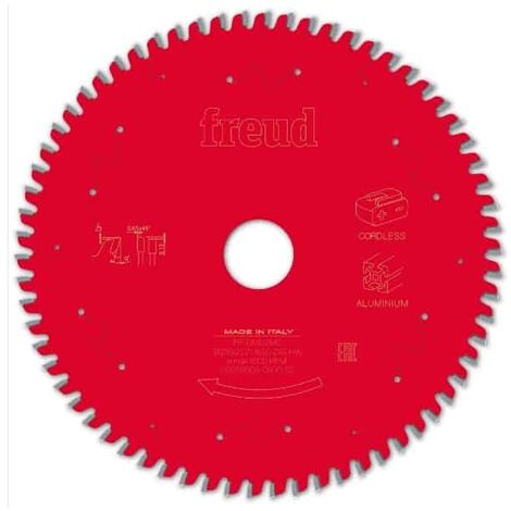 Lame de scie circulaire 160 mm – Alésage 20 mm – 54 dents – Pour aluminium et matériaux non ferreux – Coupe nette et durable – Freud (1/2)