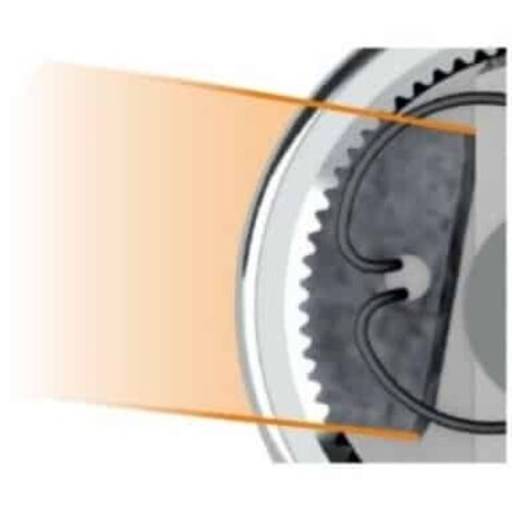 BETA Cliquet 3/8" 52 Dents Manche Tournant - 910/58 - 009100884