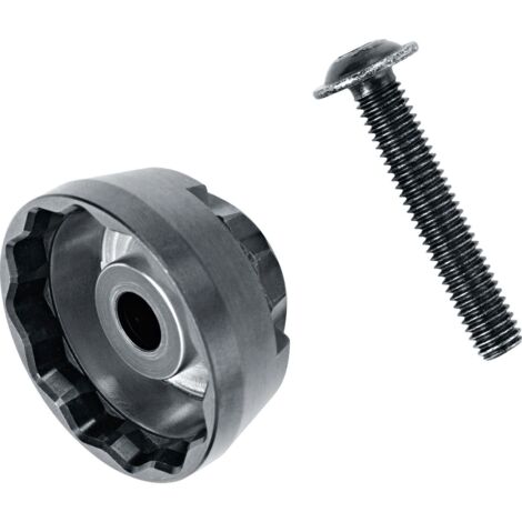 Fein – Adaptateur pour SuperCut sans QuickIN – Fixation accessoires Starlock – Montage sécurisé avec vis – 35222952040
