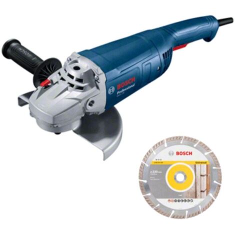 Bosch Professional – Meuleuse d'angle 230mm 2000W – Moteur de 6500 tr/min – Pour coupe métal et pierre – Interrupteur de protection – 6018C1104 (1/8)