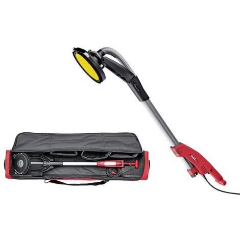 Flex – Ponceuse girafe 500W – Poids léger 3.9 kg – Diamètre 225 mm – Vitesse 1100-1650 t/min pour ponçage murs et plafonds