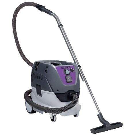 Sidamo – Aspirateur professionnel eau et poussières 20405030 – 30 L – 1400 W – Dépression 25 Kpa – Pour chantiers humides et outils électroportatifs - XC30L