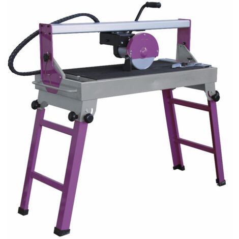 Sidamo – Scie de table 230mm – Puissance 1200W – Vitesse 2950 tr/min – Alésage 25,4mm – Coupe précise carrelage jusqu'à 920mm – 20116014