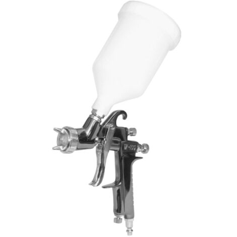 Lacme – Pistolet à peinture godet supérieur – Type gravité – Buse 1,8 mm – Capacité 0,6 litre – Pression 3-4 bar – Consommation 230 L/min (1/5)