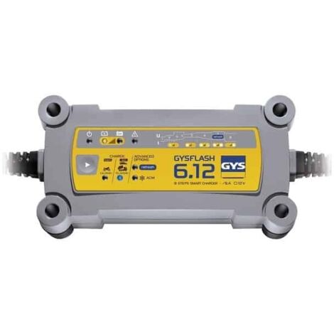 GYS Chargeur de batteries plomb 12V GYSFLASH 6.12 - 029378