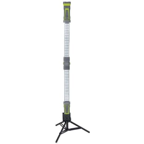 GYS – Lampe de travail pliable sur trépied rechargeable – 800 lumens – Autonomie 6h – 120 LEDs blanches – Design compact et articulé