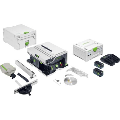 Festool – Scie circulaire de table – Puissance 1400W – Diamètre disque 250mm – Vitesse 6800 tr/min – Coupe jusqu'à 280mm – Précision numérique (1/10)