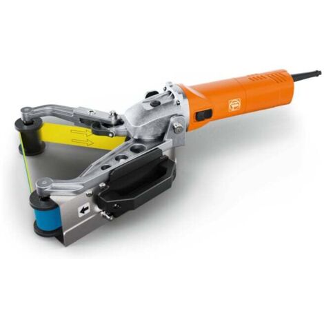 Fein – Ponceuse à bande 1700 W pour tubes Ø 8-80 mm – Vitesse de bande 9-27 m/sec – Réglage de vitesse pour finition – Accessoires disponibles - 72227560000