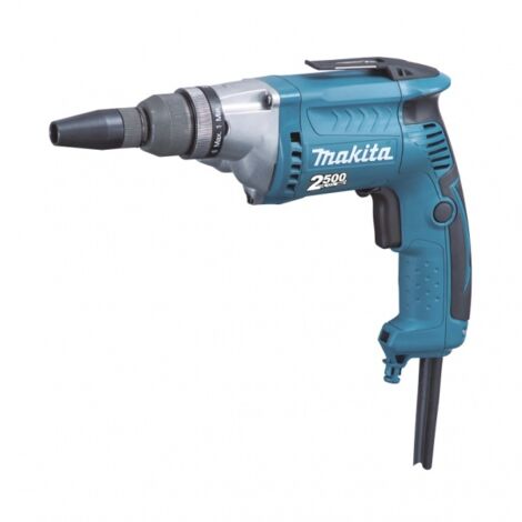 Makita – Visseuse à plaque de plâtre FS2700K – 570W – Vitesse 0-2500 tr/min – Embrayage 6 positions – Pour bardage acier double peau (1/5)