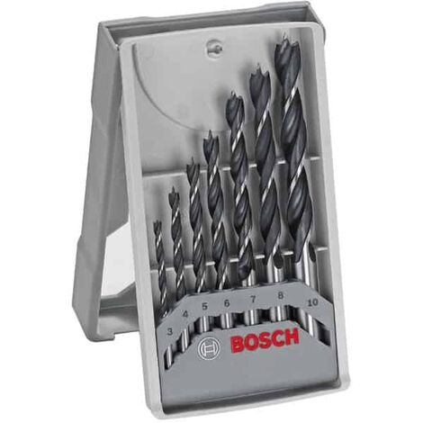 BOSCH Coffret 7 forets bois Ø 3-4-5-6-7-8-10 - 2607017034