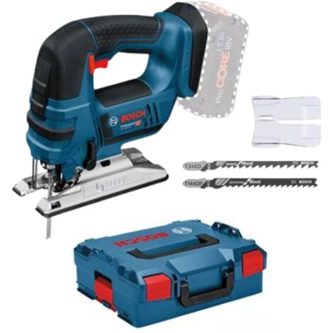 Bosch Professional – Scie sauteuse sans fil 18V – 2700 courses/min – Profondeur de coupe 120mm pour bois – Moteur léger et ergonomique – Coffret L-BOXX - 06015A6101