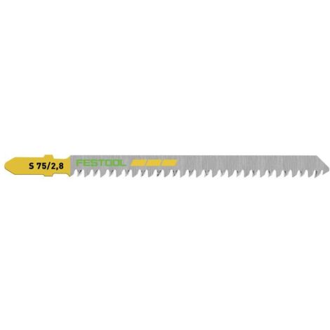 Festool – Lame de scie sauteuse pour bois – Denture japonaise ultra-tranchante – Longueur 75mm – Lot de 5 pièces – Pour coupes précises (1/6)