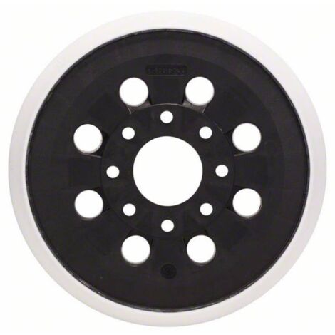 Bosch – Plateau de ponçage mi-dur Ø 125 mm – 8 trous pour ponceuses excentriques – Pour peinture, mastic et crépi - 2608000349