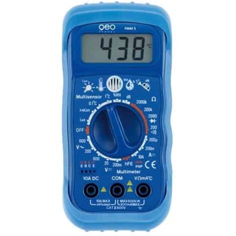 GEO Fennel Multimètre multicapteur 5 en 1- FMM 5 - 800600 (1/2)
