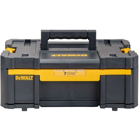Mallette de transport TSTAK III – 440mm x 176mm x 314mm – Volume 9,5L – Plastique – 6 compartiments amovibles pour outils – Severin - DWST1-70705