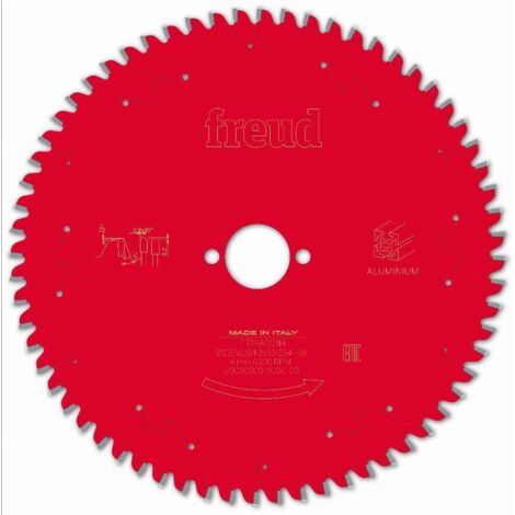 FREUD Lame de scie circulaire & plongeante - Aluminium - 230 mm - 2.8 mm - 30 mm - 64 dents (1/3)