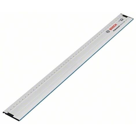 Rail de guidage 1600 mm – Pas de perçage 32 mm – Système à trame pour coupes précises – Compatible outils Bosch Professional