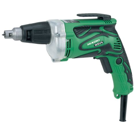 Hikoki – Visseuse à plaque de plâtre 620W – Vitesse 0-6000 tr/min – Couple 8,8 Nm – Design ergonomique léger 1,4 kg – Accessoires inclus - W6VMWAZ