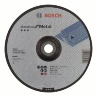 Bosch – Disque à tronçonner pour meuleuse – Ø230mm – Spécial métal et inox – Vitesse périphérique 80m/s – Pour coupes nettes