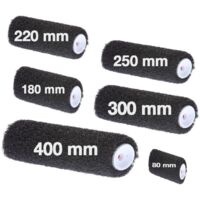 L'Outil Parfait – Manchon pour rouleau 250 mm – Fibres synthétiques pour application uniforme – Fini lisse et professionnel – Outil peinture