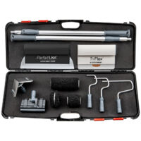 L'Outil Parfait – Valise bande à joint 12 pièces – Outil du plaquiste pour application lisse – Coffret de rangement 82x30x8,5 cm