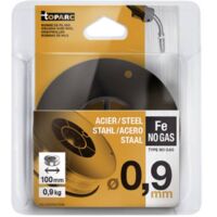 GYS – Fil à souder fourré sans gaz Ø0,9mm – Bobine plastique 0,9kg – Soudage toutes positions pour aciers au carbone