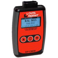 L'Outil Parfait – Colorimètre portable – Mesure numérique de couleur – Échantillons jusqu'à 3,2 x 2 cm – Nuanciers intégrés Caparol, PPG, NCS, Pantone