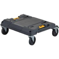 Severin – Chariot de transport TSTAK 100 kg – 4 roues pivotantes 360° – Design compact et léger – Compatible avec mallettes à outils