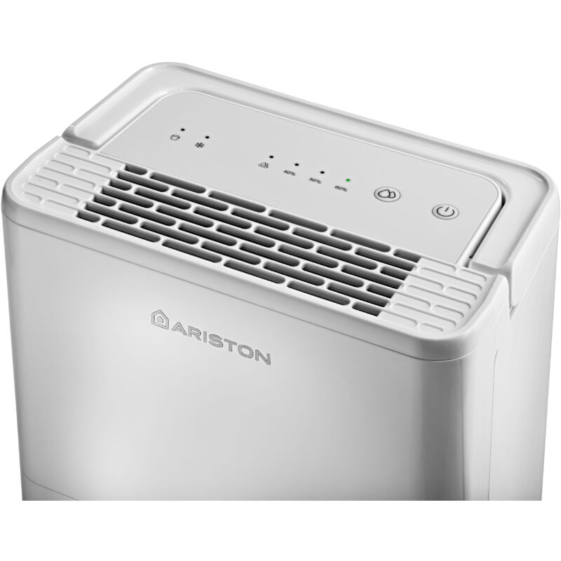 Ariston Deos 12 Déshumidificateur Portable 12L, Contrôle Électronique du niveau  d'Humidité, Silencieux, pour des pièces allant jusqu'à 35 m²