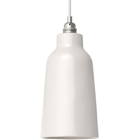 creative cables - Abat-jour bouteille en céramique, collection Materia - Made in Italy (1/5)