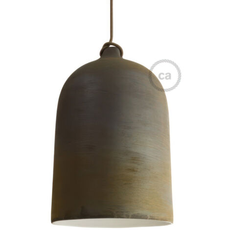 creative cables - Campana, suspension XL en céramique - Made in Italy (1/5)