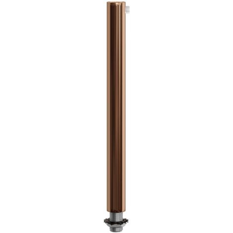 Pince cylindrique en métal longueur 15 cm complète avec tigre, écrou et rondelle - Cuivre