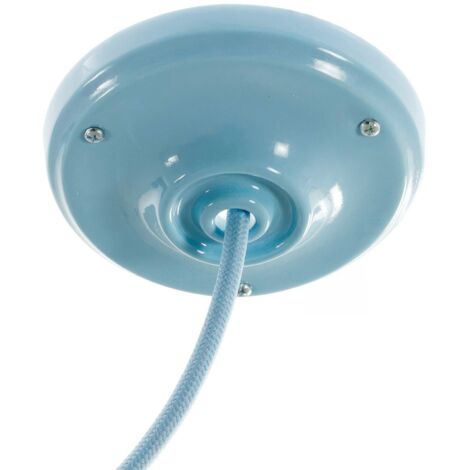 creative cables - Kit de rosettes en porcelaine - Bleu clair