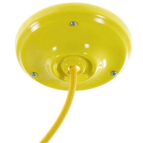 creative cables - Kit de rosettes en porcelaine - Jaune