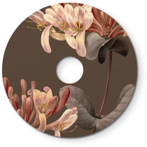 creative cables - Ellepì mini abat-jour plat avec motif floral 'Blossom Haven', diamètre 24 cm - Made in Italy (1/5)