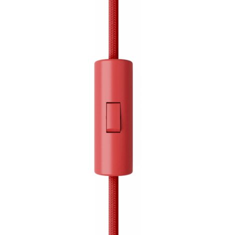 Interrupteur unipolaire à bascule – Commande marche/arrêt pour appareils de faible puissance – Design cylindrique esthétique – Creative Cables