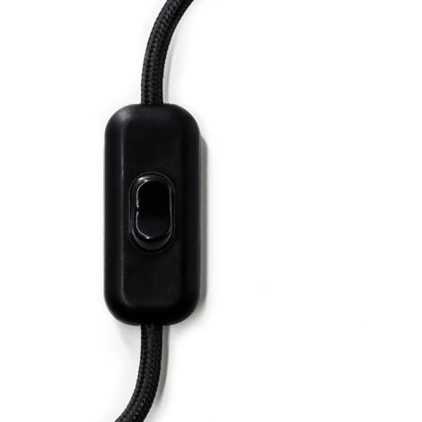 creative cables - Interruttore Bipolare infracavo - Nero