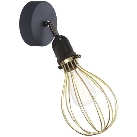 Luminaire EIVA avec articulation, abat-jour et douille étanche IP65 (1/5)