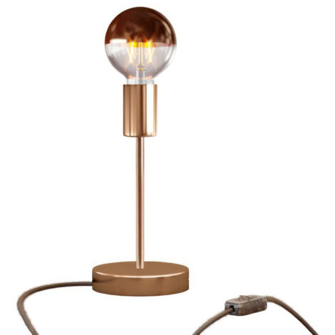 Lampe de table en métal Alzaluce Half Cup (1/5)