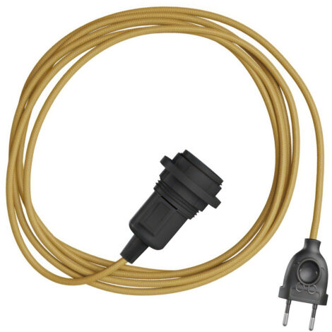 Lampe suspension creative-cables rm25 câble zigzag 3m (1/3)