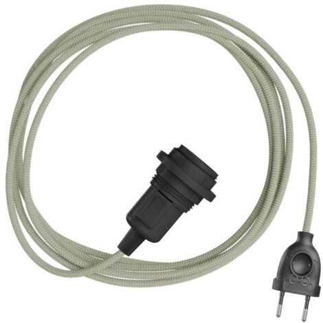 Lampe suspension creative cables rd72 zigzag câble ajustable 3m (1/3)